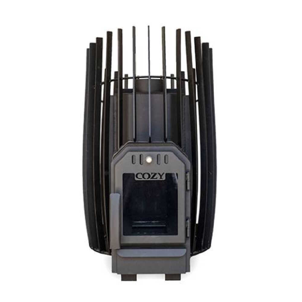 Cozy Heat SW Thru-Wall Wood Burning Sauna Stove With Sauna Stones [COZY SW-TW] (SAK69342)