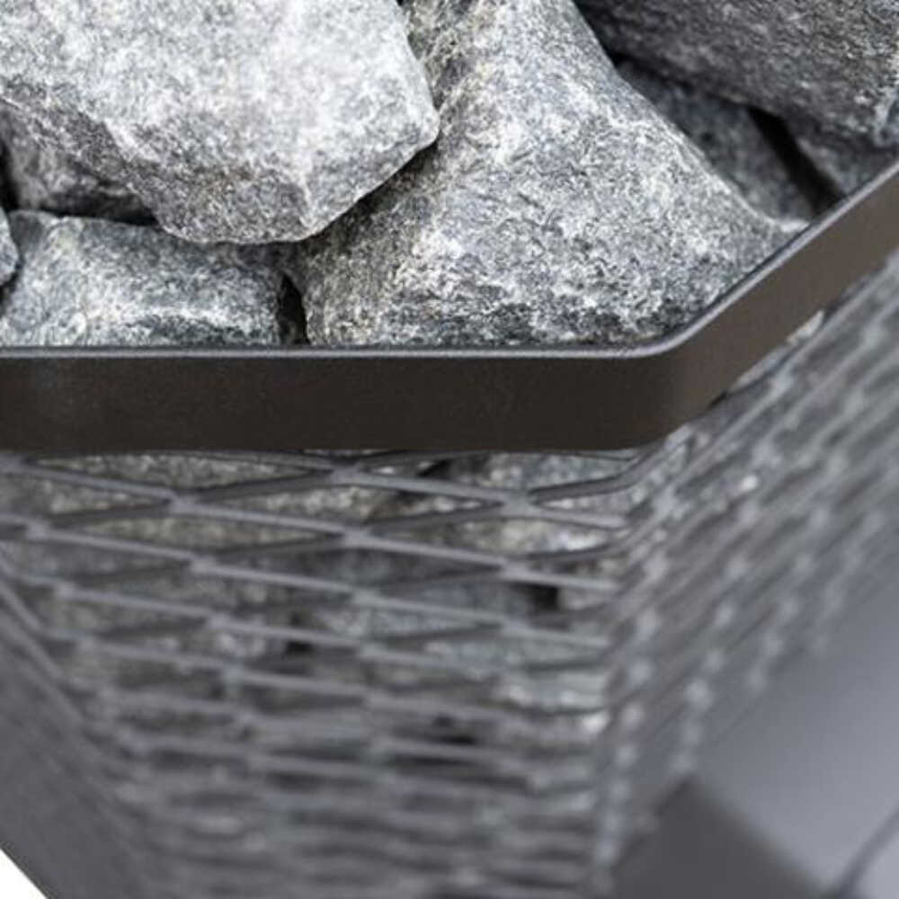 Cozy Heat Wood-Burning Floor Mount Sauna Stove With Chimney Kit And Sauna Stones [COZY] (SAK57382)