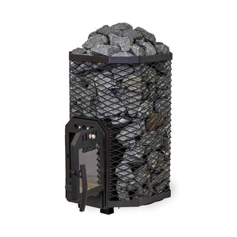 Cozy Heat Wood-Burning Floor Mount Sauna Stove With Chimney Kit And Sauna Stones [COZY] (SAK57382)