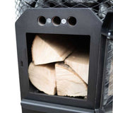 Cozy Heat Wood-Burning Floor Mount Sauna Stove With Chimney Kit And Sauna Stones [COZY] (SAK57382)