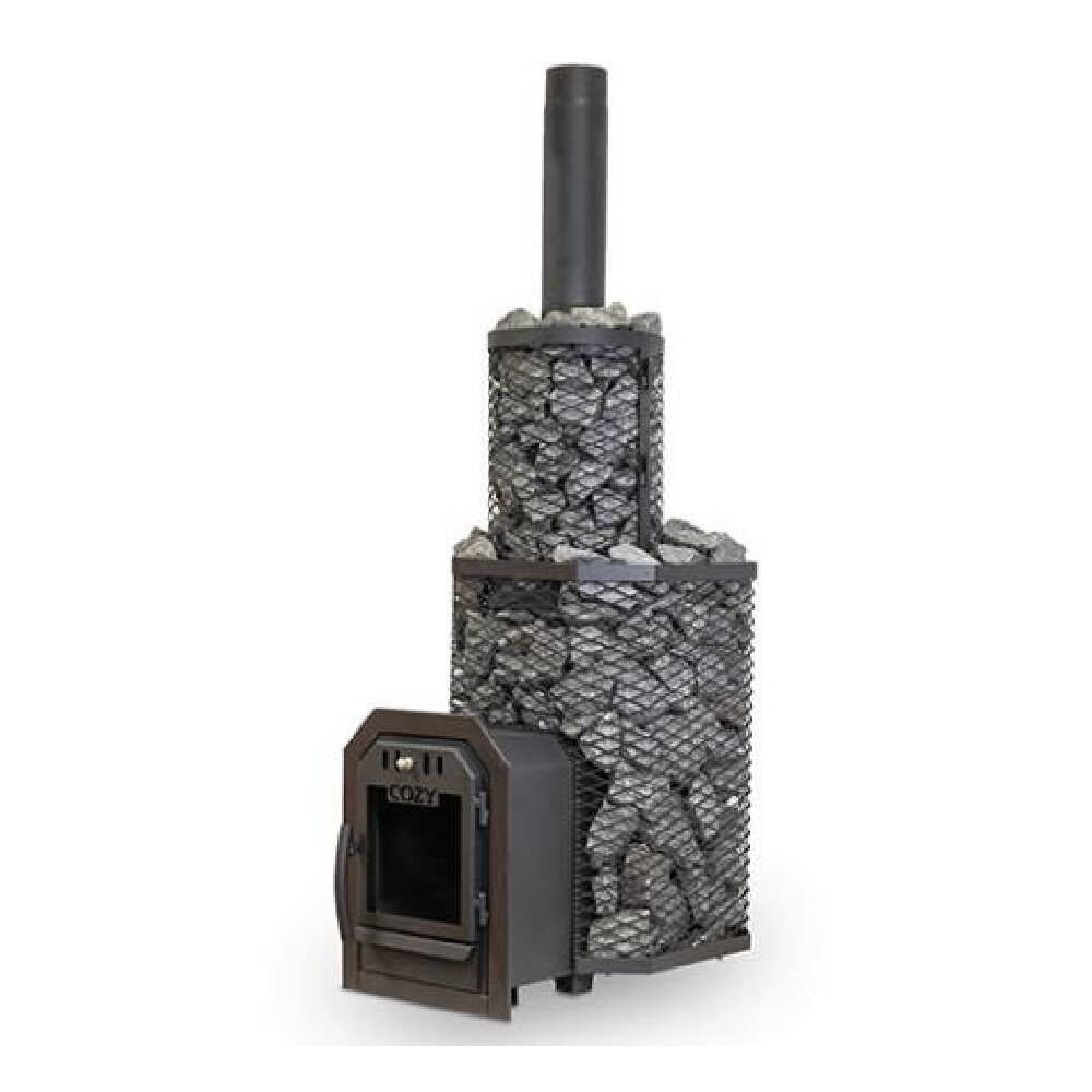 Cozy Heat Thru-Wall Wood Fired Sauna Heater Stove [COZY TW] (SAK82634)