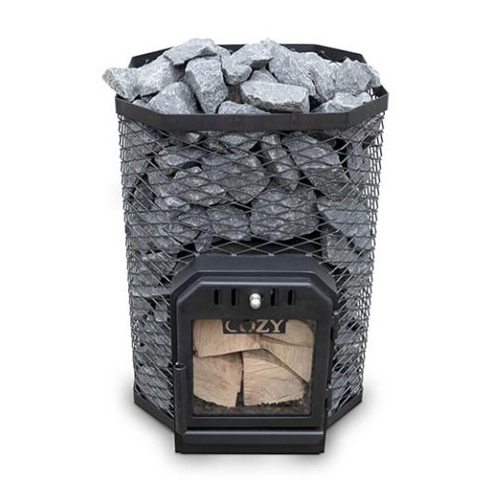 Cozy Heat Thru-Wall Wood Fired Sauna Heater Stove [COZY TW] (SAK82634)