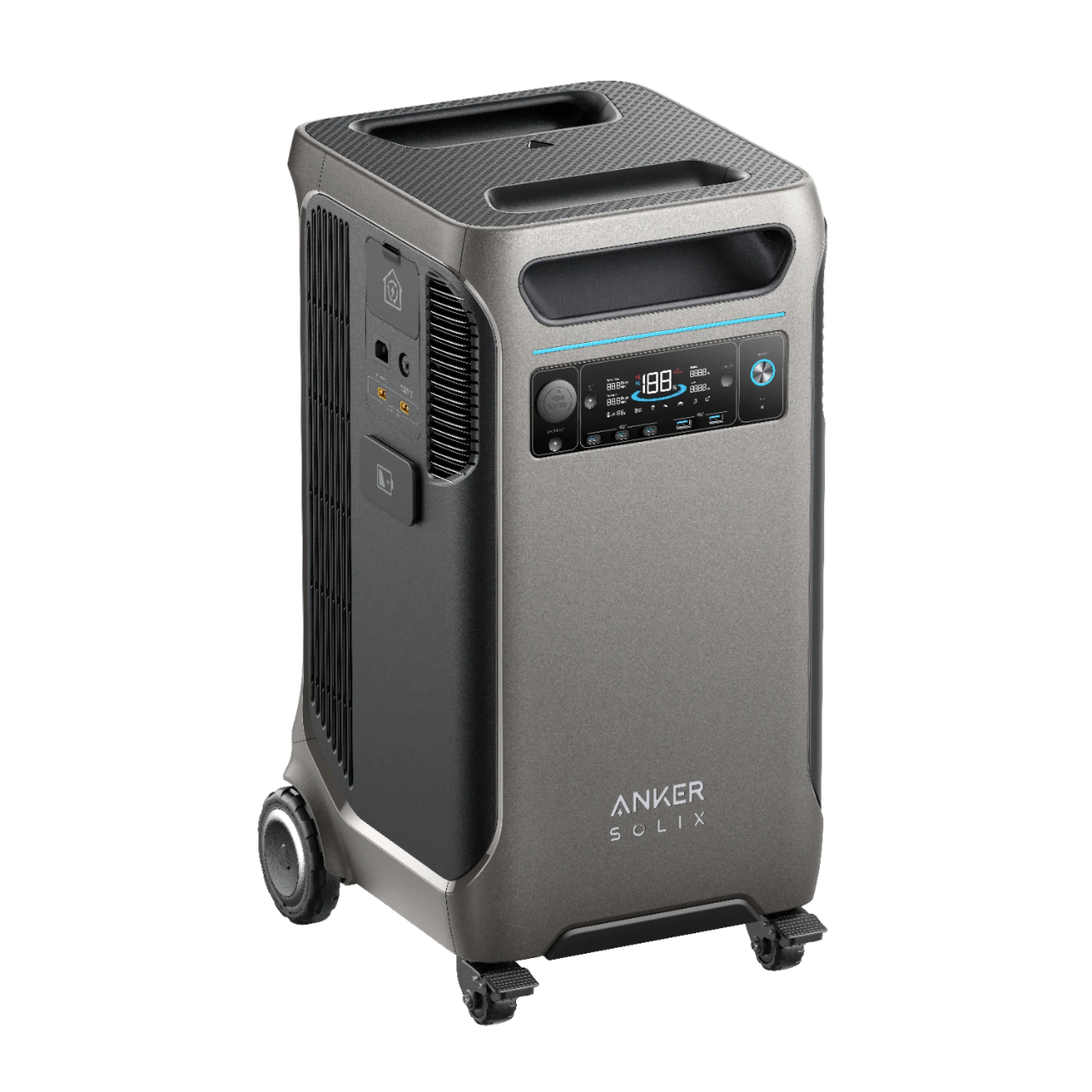 Anker SOLIX F3800 Portable Power Station | 6,000W Power Output | 3.84kWh Battery Storage