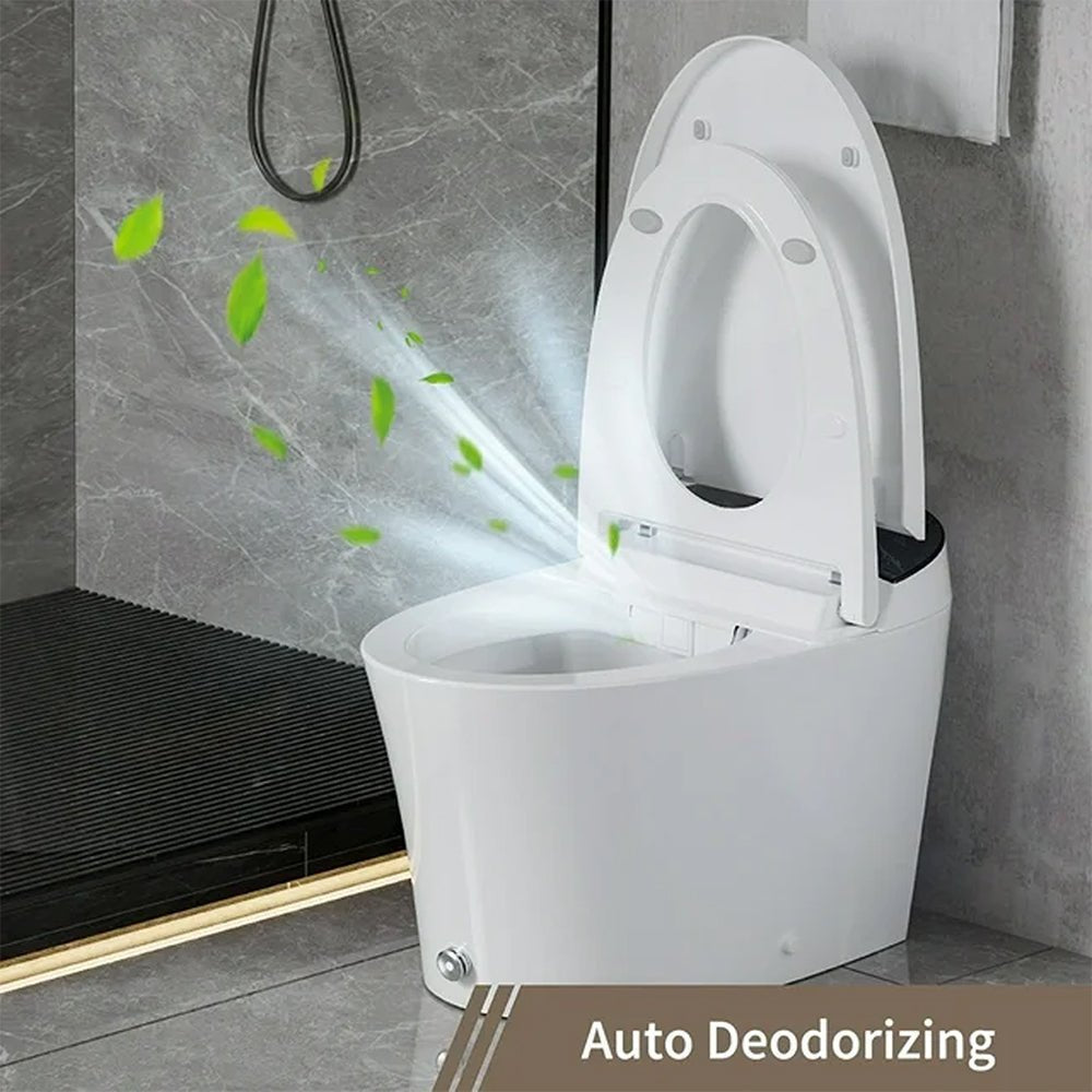 CTDV Premium Smart Tankless Bidet Toilet W/ Adjustable Heated Seat, Water & Air Dryer (96174253)