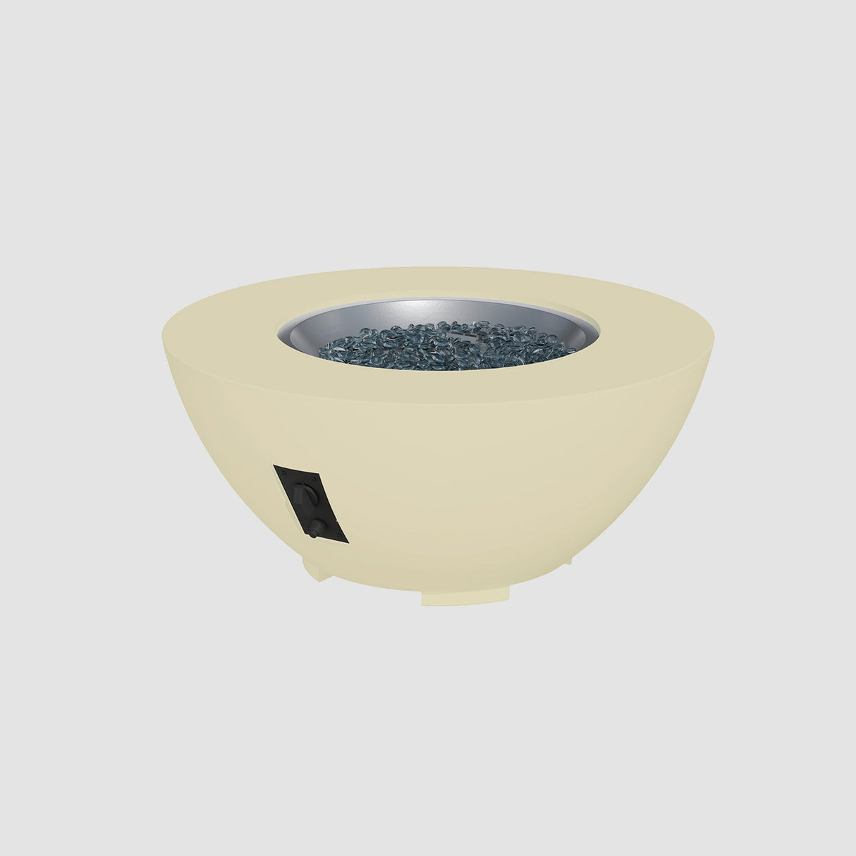 The Outdoor Greatroom Cove 60" Concrete Bowl Gas Fire Pit - CVB-60NG