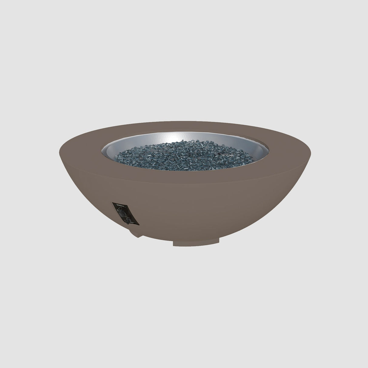 The Outdoor Greatroom Cove 42" Concrete Bowl Gas Fire Pit - CV-30