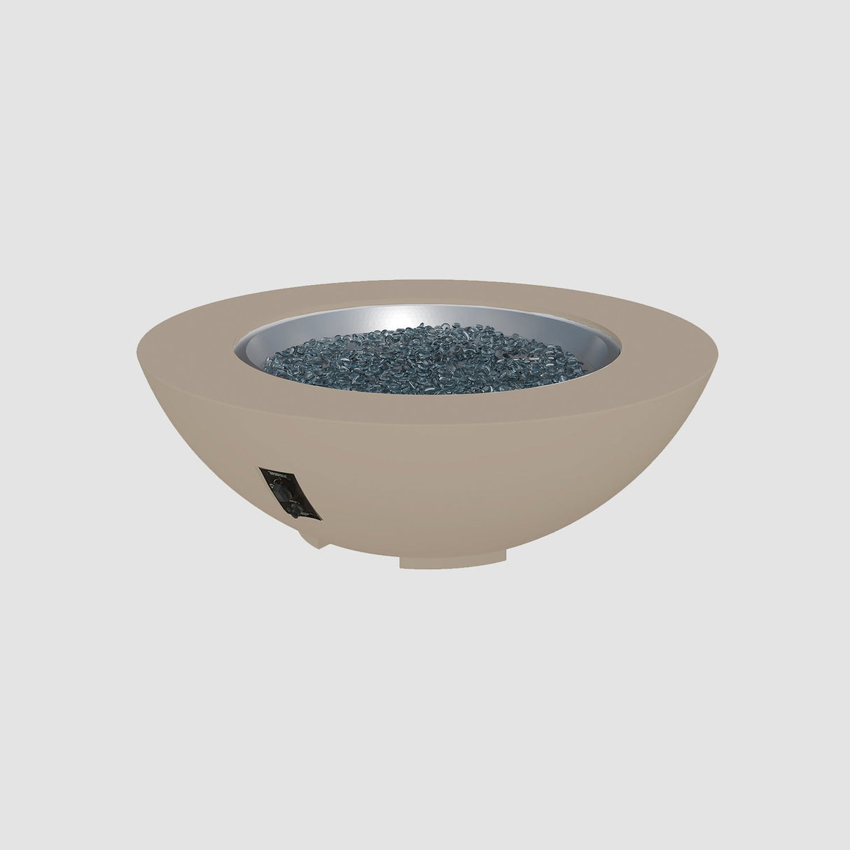 The Outdoor Greatroom Cove 42" Concrete Bowl Gas Fire Pit - CV-30
