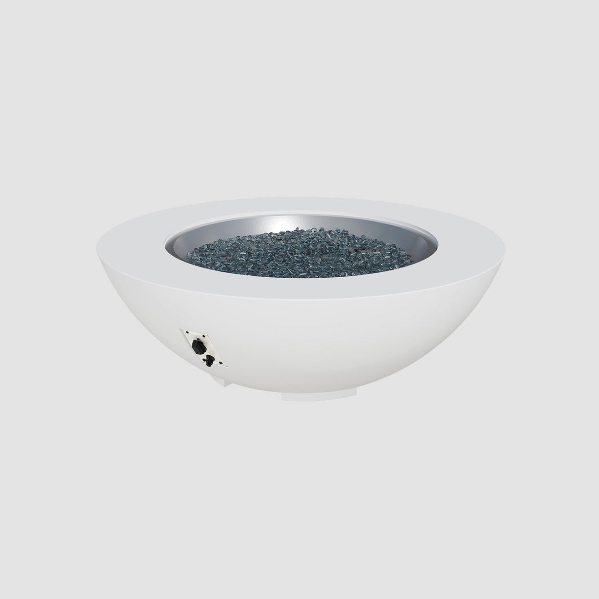 The Outdoor Greatroom Cove 48" Concrete Bowl Gas Fire Pit - CVB-48NG