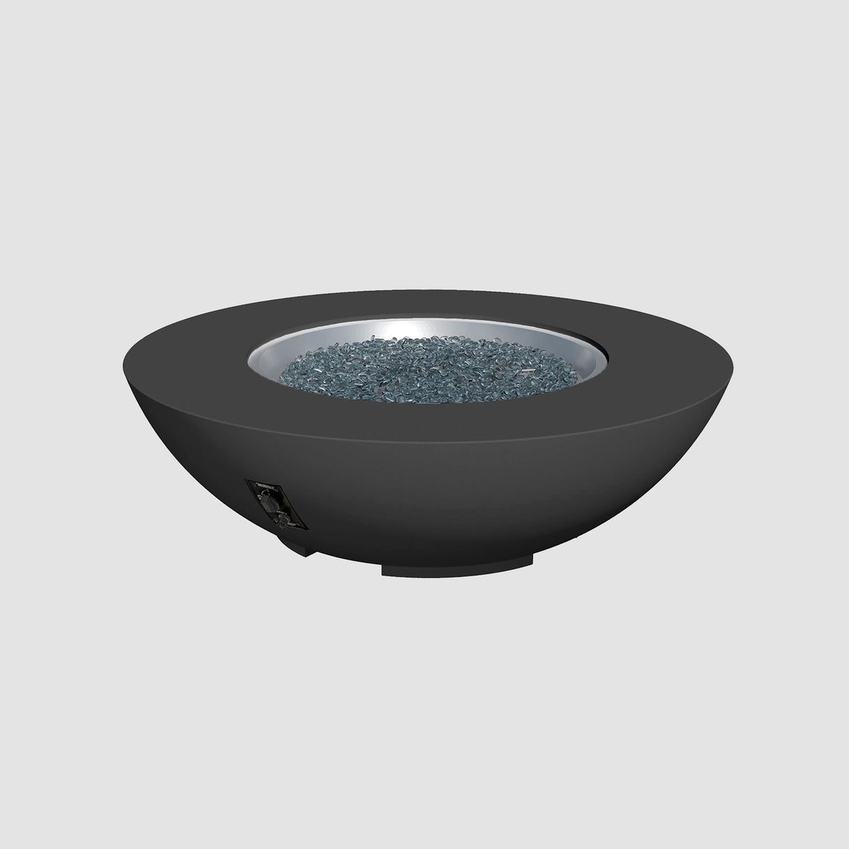 The Outdoor Greatroom Cove 29" Concrete Bowl Gas Fire Pit - CV-20