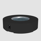 The Outdoor Greatroom Cove 48" Concrete Round Gas Fire Pit Table - CVC-48NG