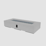 The Outdoor Greatroom Cove 84" Concrete Linear Gas Fire Pit - CVL-84NG