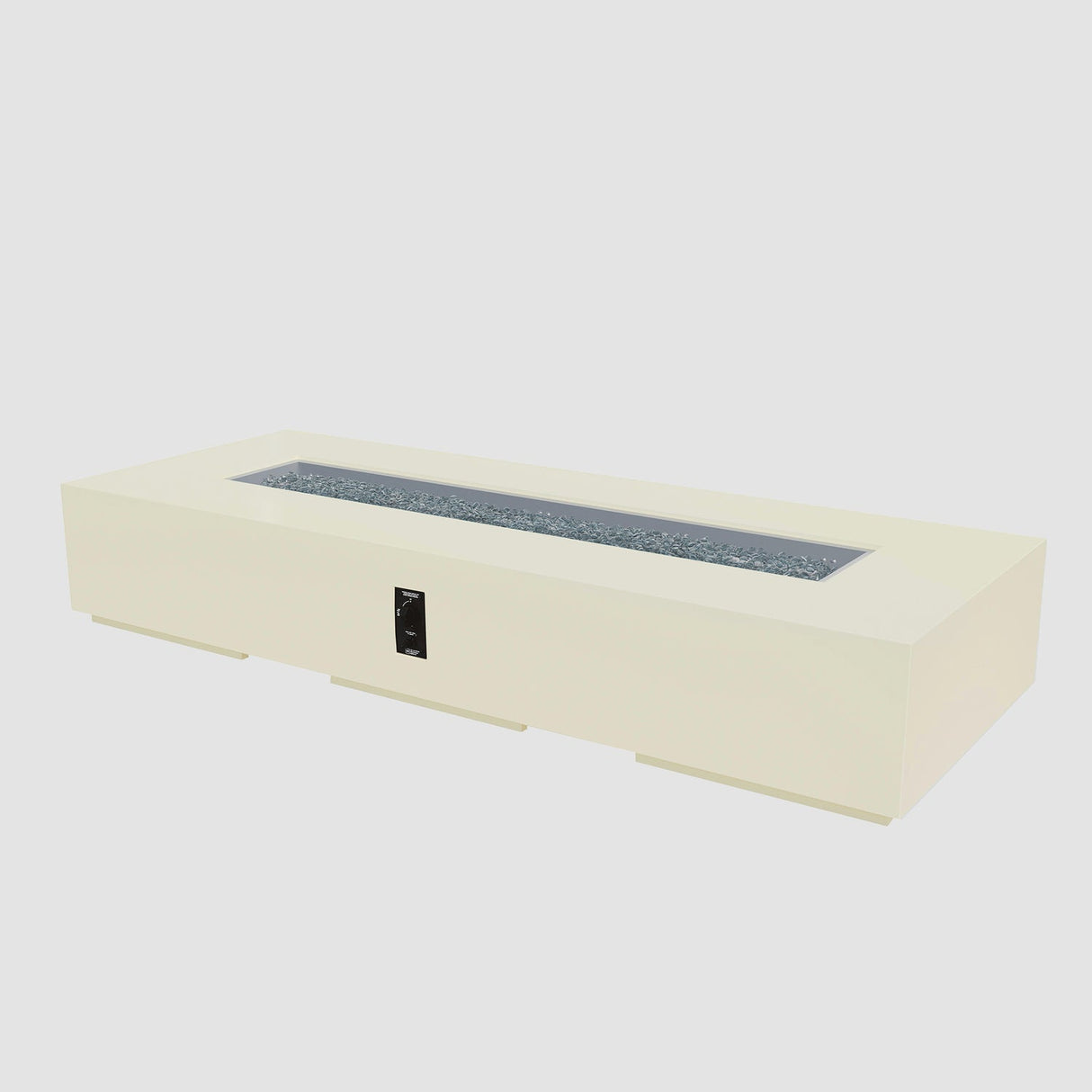 The Outdoor Greatroom Cove 96" Concrete Linear Gas Fire Pit - CVL-96NG