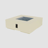 The Outdoor Greatroom Cove 42" Concrete Square Gas Fire Pit Table - CVS-42ES