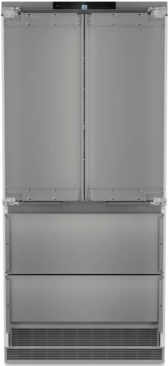 Liebherr HC2092G 36 inch Integrated French Door Refrigerator with 19.5 cu. ft. Capacity, Duo Cooling, Ice Maker, Soft System, in Panel Ready