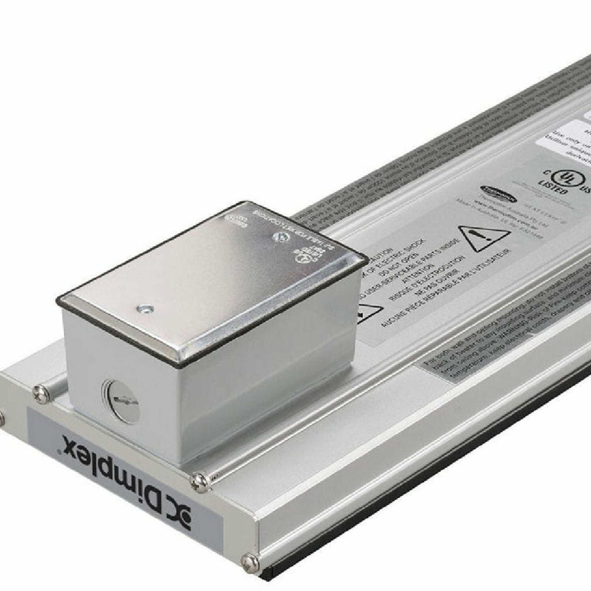 Dimplex DLW 70" Black Long Wave Radiant Electric Heater For Outdoor And Indoor, 3200W