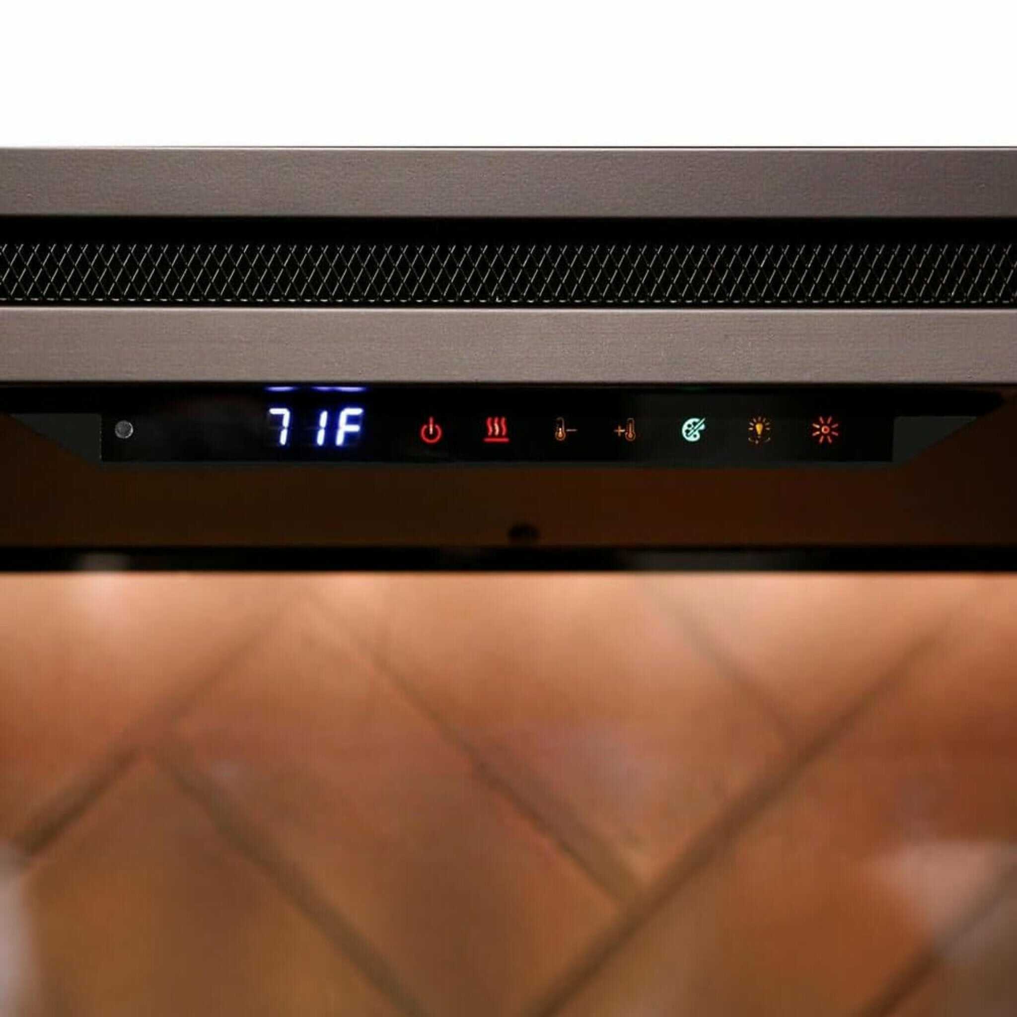 Dimplex Revillusion Herringbone Brick Built-In Electric Firebox With Front Glass [RBF30/36/42]