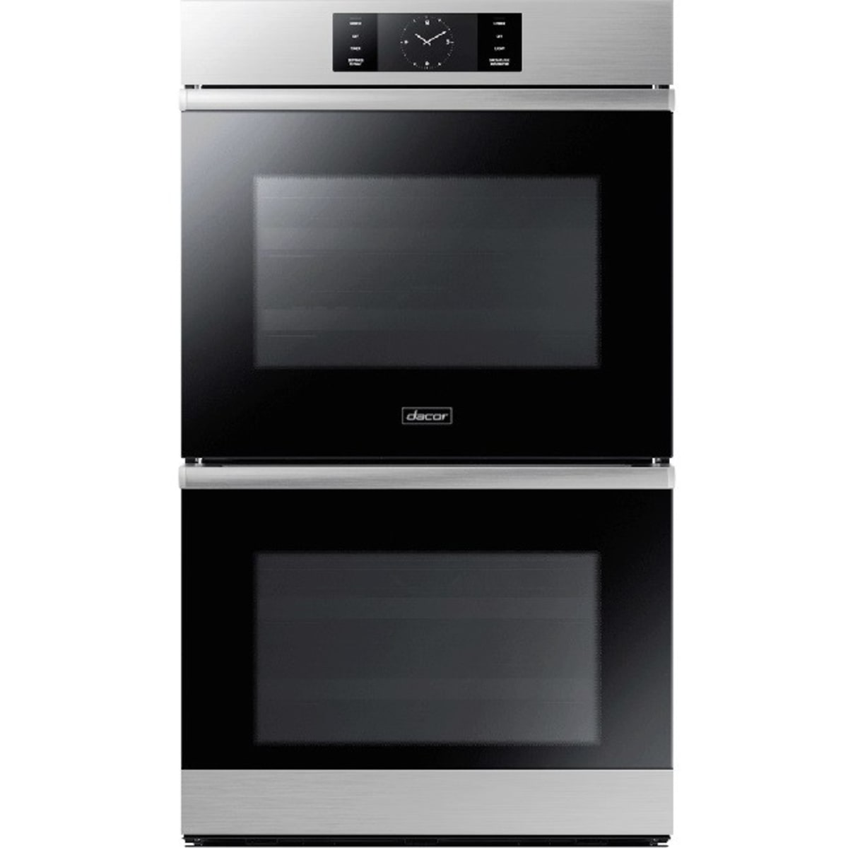Dacor 30-Inch Contemporary Double Wall Oven with Steam, Silver Stainless - DOB30M977DS