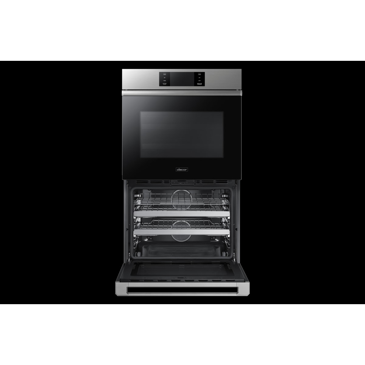 Dacor 30-Inch Contemporary Double Wall Oven with Steam, Silver Stainless - DOB30M977DS