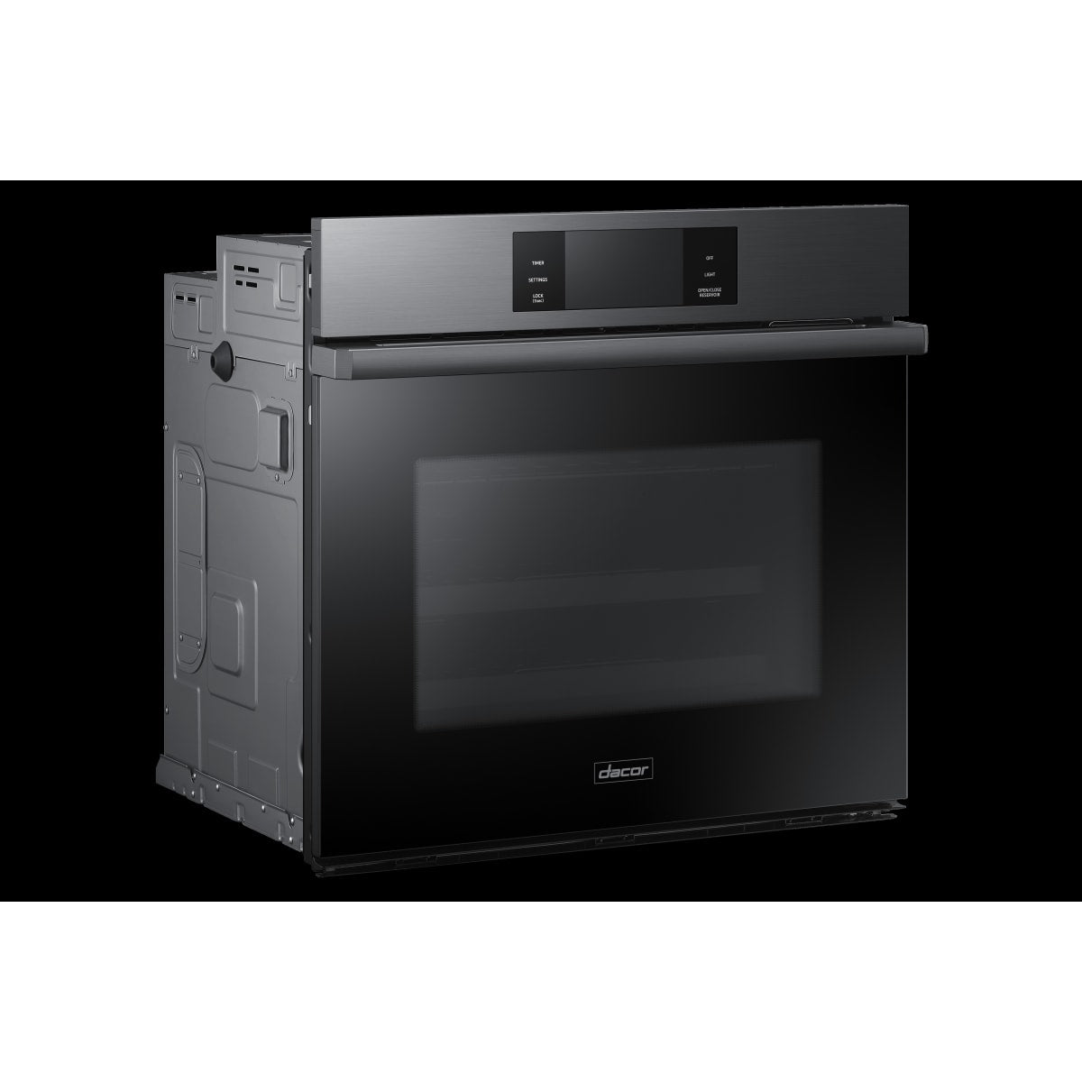 Dacor 30-Inch Contemporary Single Wall Oven with Steam,  Graphite Stainless - DOB30M977SM