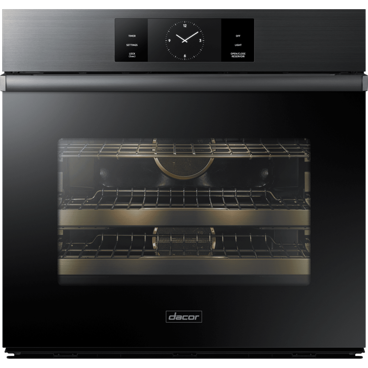 Dacor 30-Inch Contemporary Single Wall Oven with Steam,  Graphite Stainless - DOB30M977SM