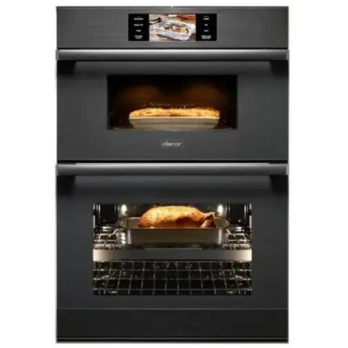 Dacor 30-Inch Contemporary Combination Wall Oven with Steam,  Graphite Stainless - DOC30M977DM