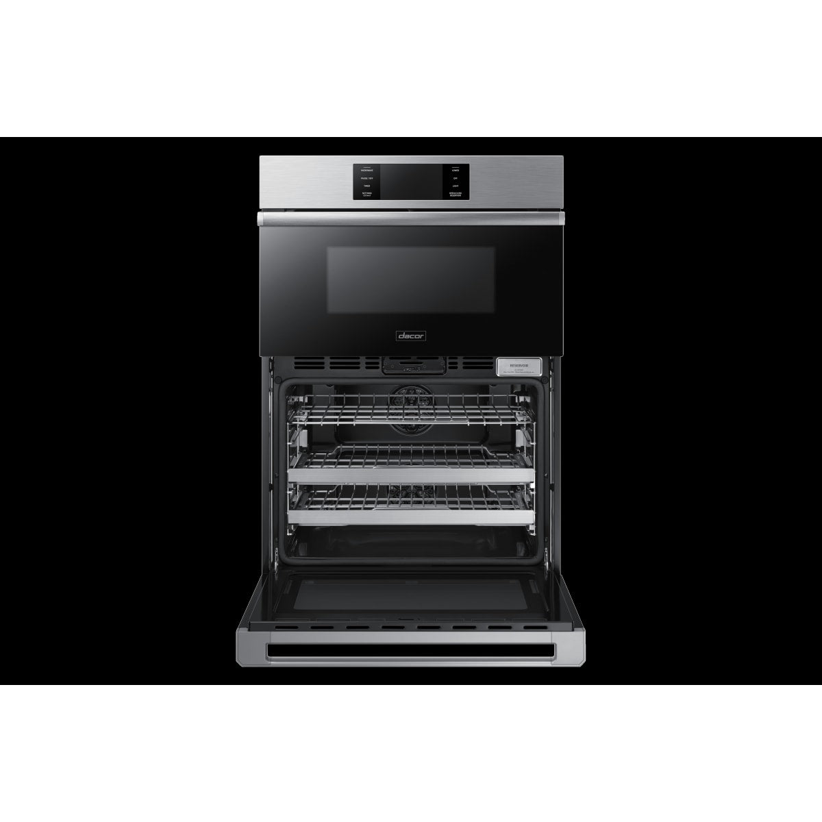 Dacor 30-Inch Contemporary Combination Wall Oven with Steam,  Silver Stainless - DOC30M977DS