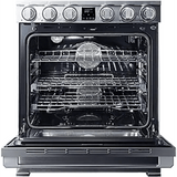 Dacor 30-Inch Transitional Induction Range, Silver Stainless - DOP30T940IS