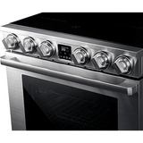 Dacor 30-Inch Transitional Induction Range, Silver Stainless - DOP30T940IS