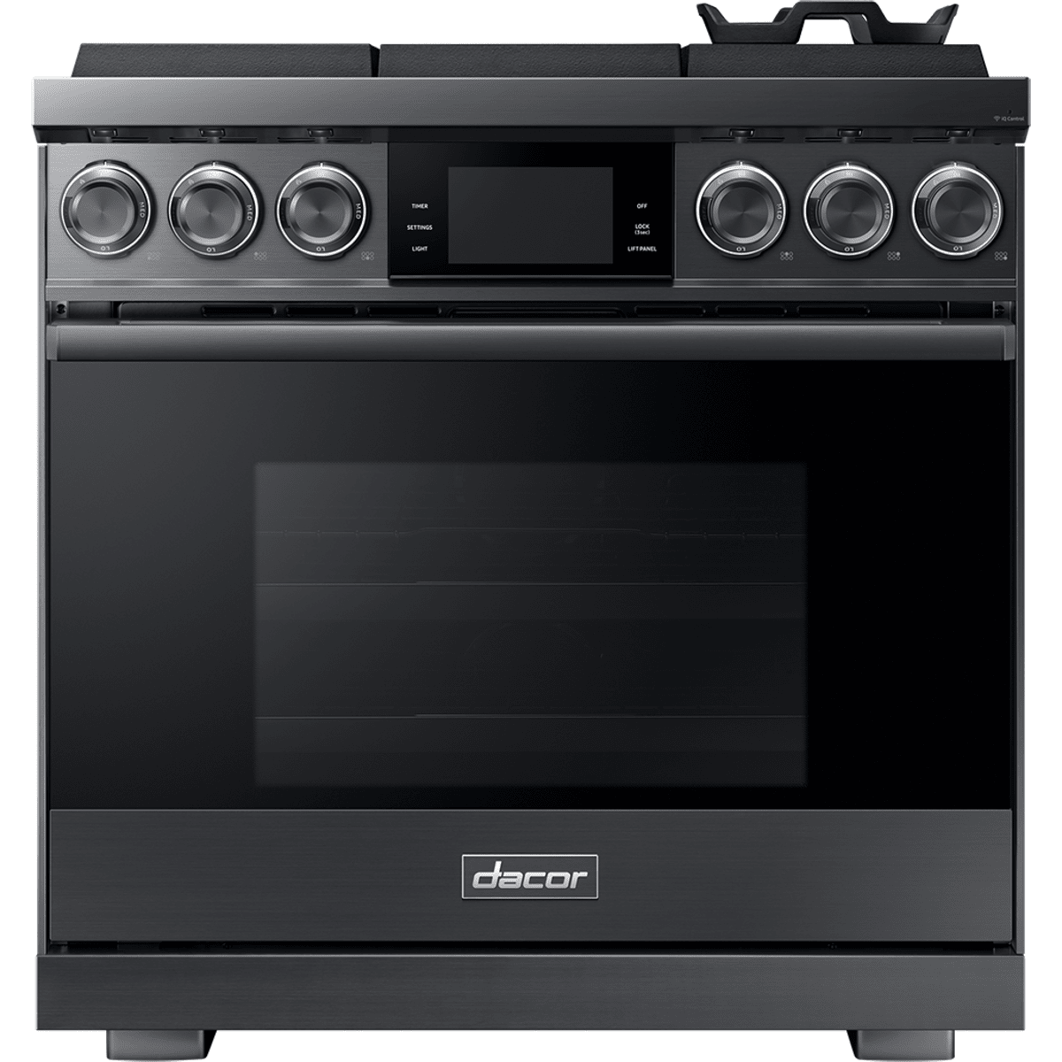 Dacor 36-Inch Contemporary Gas Range, Graphite Stainless - DOP36M96GLM