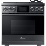 Dacor 36-Inch Contemporary Gas Range, Graphite Stainless - DOP36M96GLM