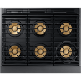 Dacor 36-Inch Contemporary Gas Range, Silver Stainless - DOP36M96GLS