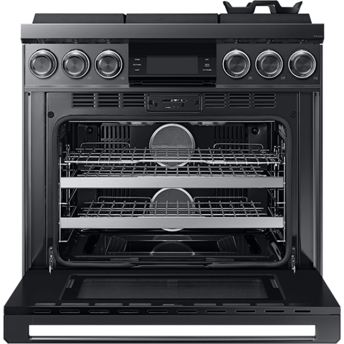 Dacor 36-Inch Contemporary Gas Range, Graphite Stainless - DOP36M96GLM