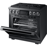 Dacor 36-Inch Contemporary Gas Range, Graphite Stainless - DOP36M96GLM