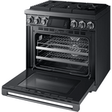 Dacor 36-Inch Contemporary Gas Range, Graphite Stainless - DOP36M96GLM