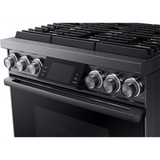 Dacor 36-Inch Contemporary Gas Range, Graphite Stainless - DOP36M96GLM