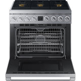 Dacor 36-Inch Transitional Gas Range, Silver Stainless - DOP36T86GLS