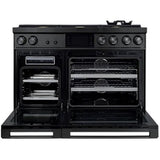 Dacor 48-Inch Contemporary Dual-Fuel Steam Range, Graphite Stainless - DOP48C86DLM
