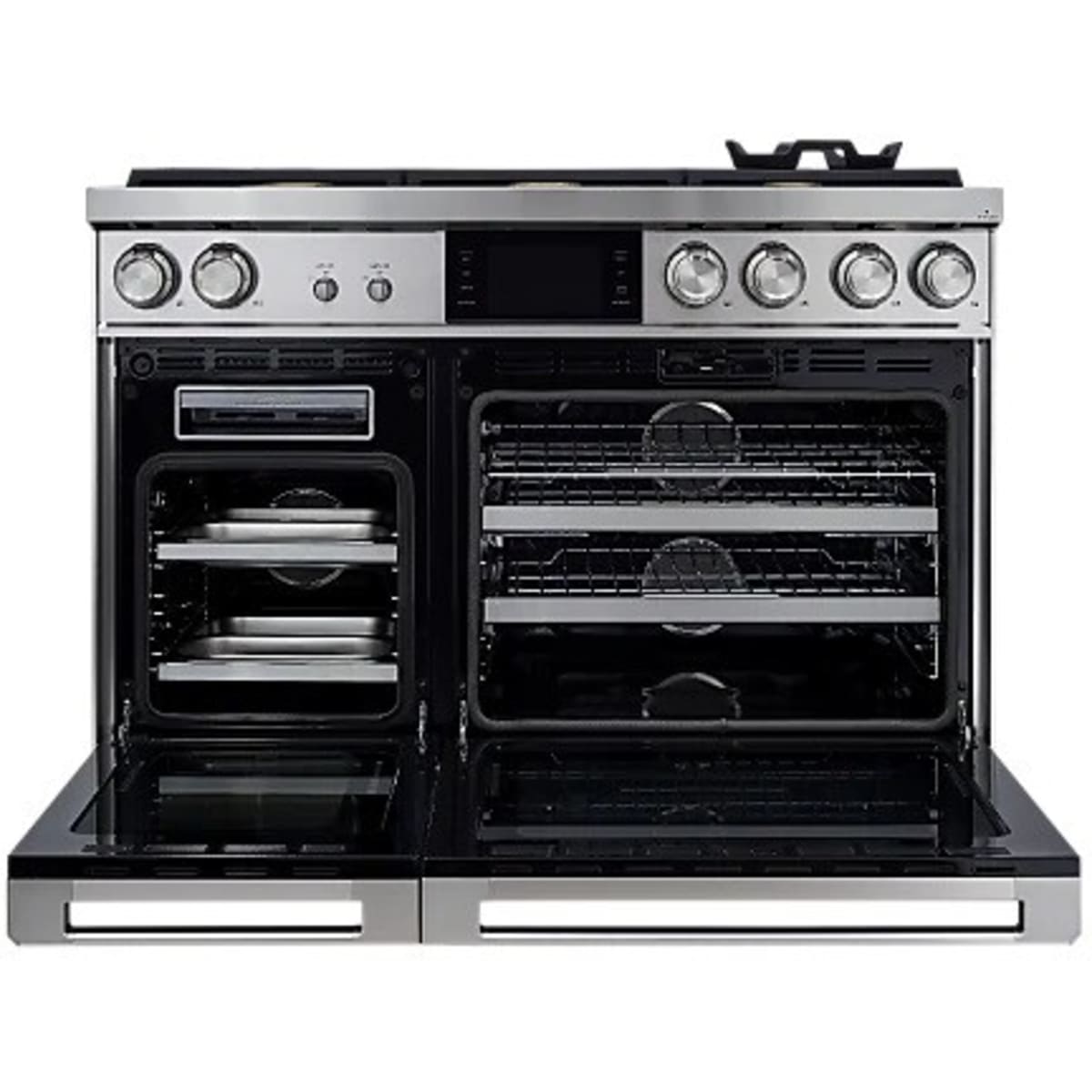 Dacor 48-Inch Contemporary Dual-Fuel Steam Range, Silver Stainless - DOP48C86DLS