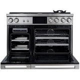 Dacor 48-Inch Contemporary Dual-Fuel Steam Range, Silver Stainless - DOP48C86DLS