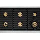 Dacor 48-Inch Contemporary Dual-Fuel Steam Range, Silver Stainless - DOP48C86DLS