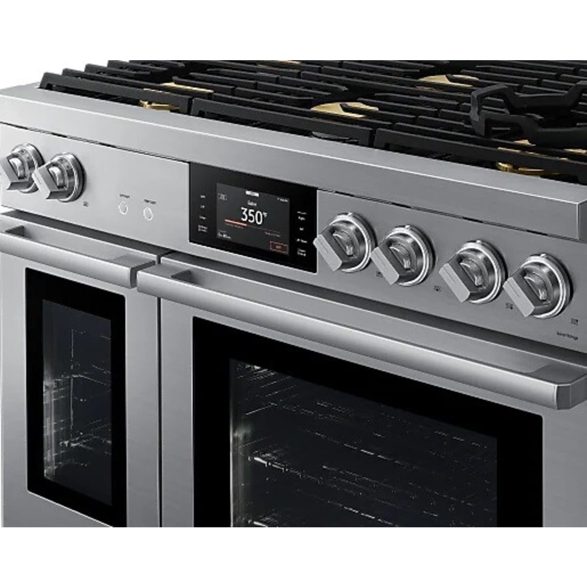Dacor 48-Inch Transitional Dual-Fuel Steam Range, Silver Stainless - DOP48T960DS