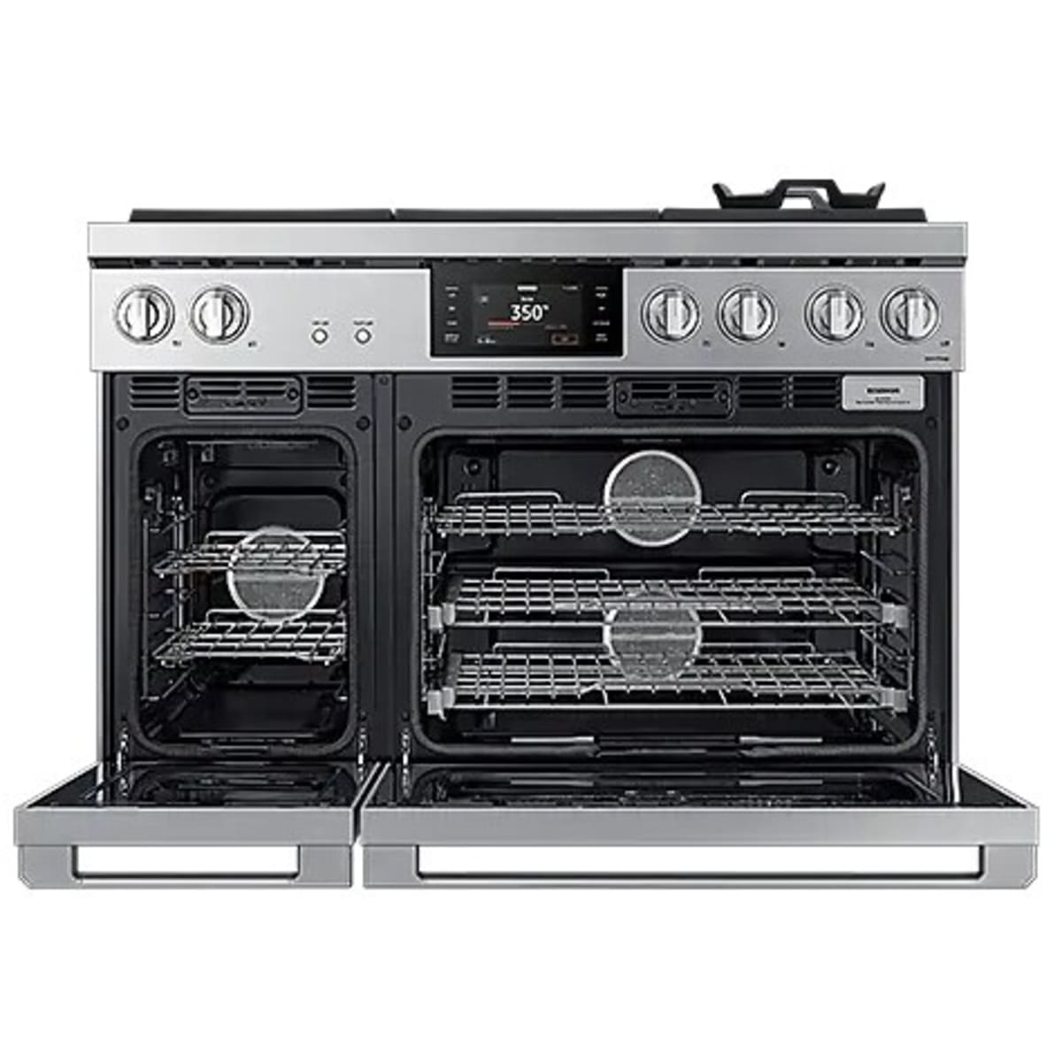Dacor 48-Inch Transitional Dual-Fuel Steam Range, Silver Stainless - DOP48T960DS