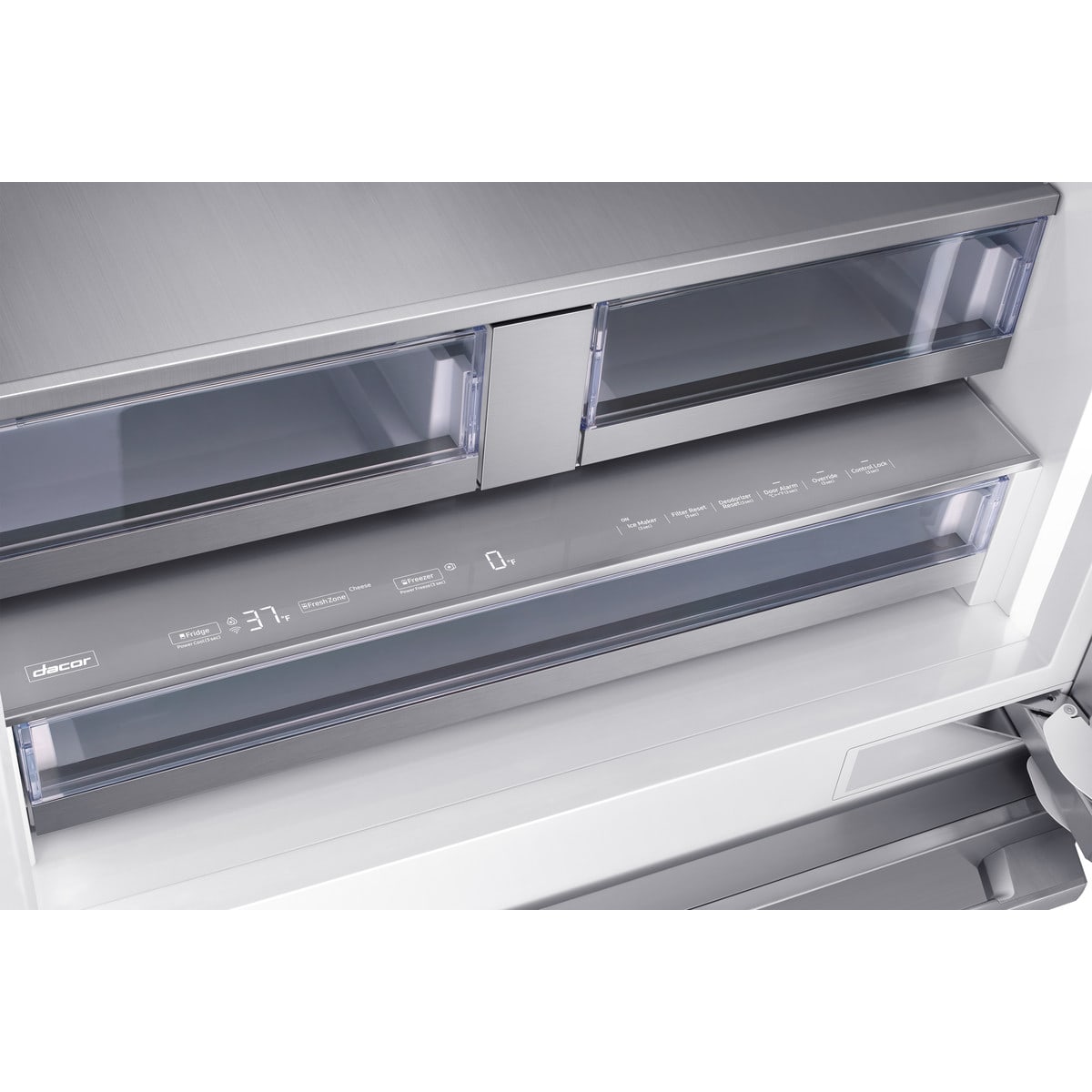 Dacor 42-Inch Contemporary Built-In French Door Refrigerator - DRF425300AP