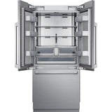 Dacor 36-Inch Contemporary Built-In French Door Refrigerator with SteelCool - DRF367500AP