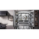 Dacor 36-Inch Contemporary Built-In French Door Refrigerator with SteelCool - DRF367500AP