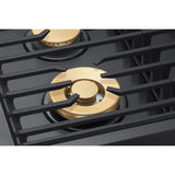 Dacor 30-Inch Contemporary Gas Cooktop, Graphite Stainless, NG & LP - DTG30M954FM