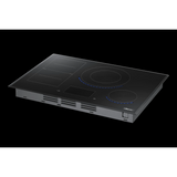 Dacor 30-Inch Contemporary Induction Cooktop, LCD, Frameless, Black Glass - DTI30M977BB