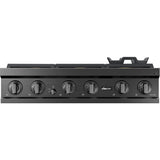 Dacor 36-Inch Transitional Gas Rangetop, Graphite Stainless - DTT36T960GM