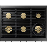 Dacor 36-Inch Transitional Gas Rangetop, Graphite Stainless - DTT36T960GM