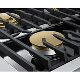 Dacor 36-Inch Transitional Gas Rangetop, Silver Stainless - DTT36T960GS